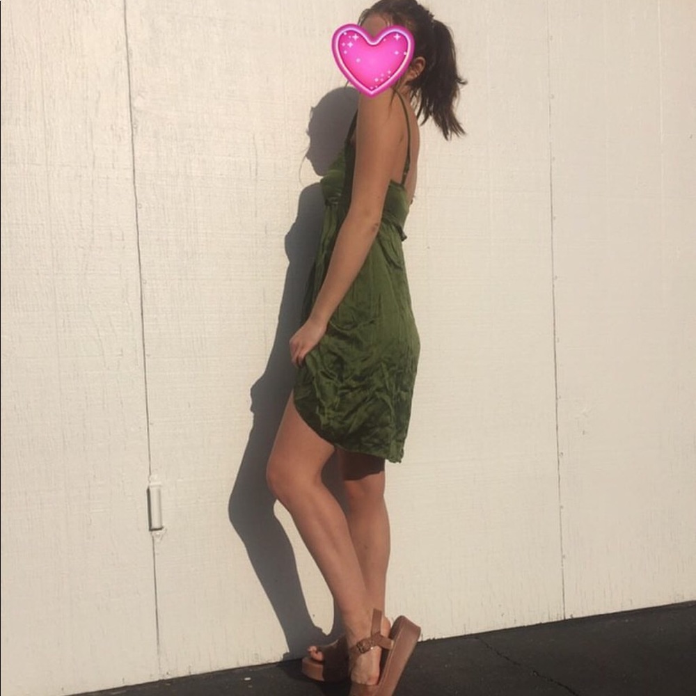 Vintage 90s silk dress